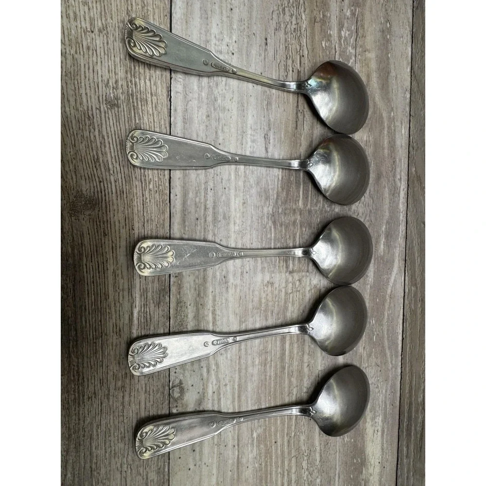 World Tableware Coquille  Cream Soup Spoon Set Of 5